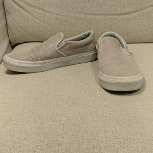 Used - Vans slip-on sneakers - women's 8